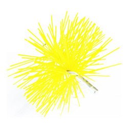 Щетка нейлоновая желтая 120мм